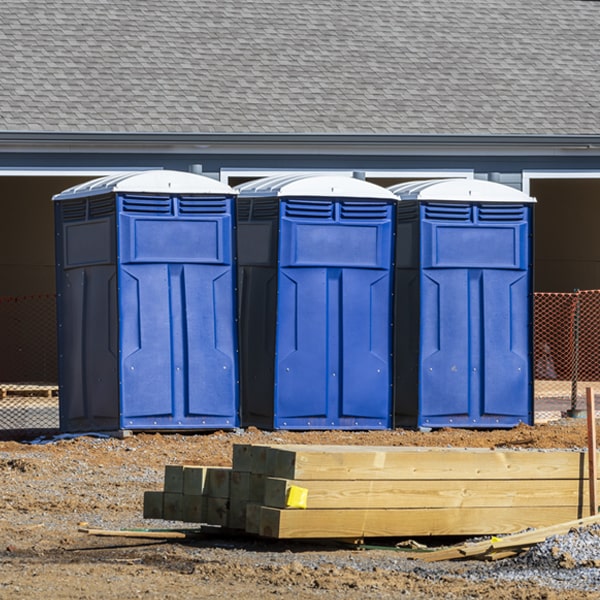 how do you dispose of waste after the porta potties have been emptied in Redfield Texas